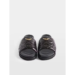 ZADIG & VOLTAIRE TEDDY BARE slippers