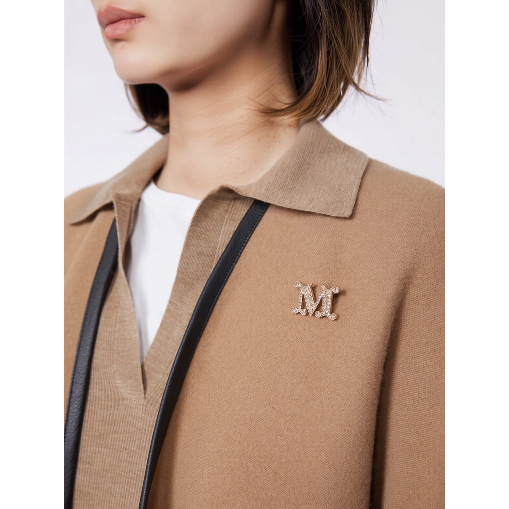 MAX MARA MXAFACELLA brooch