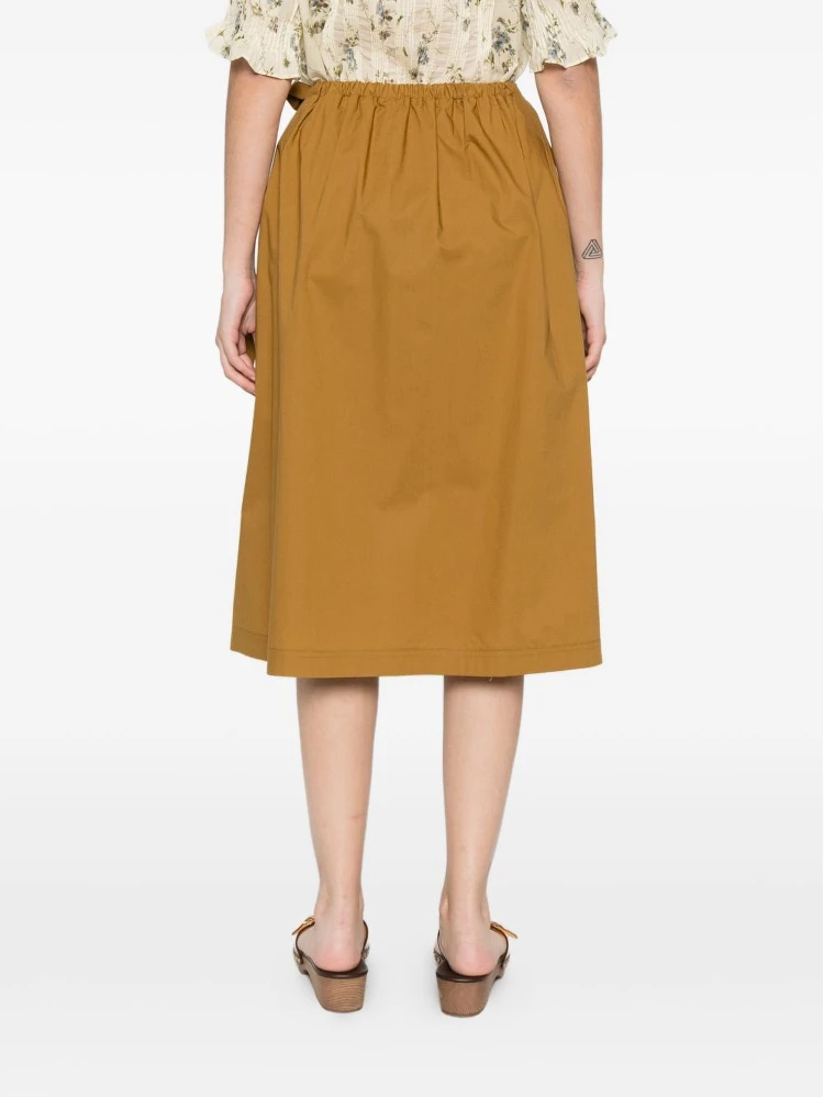 Pinko Skirts Brown alternative