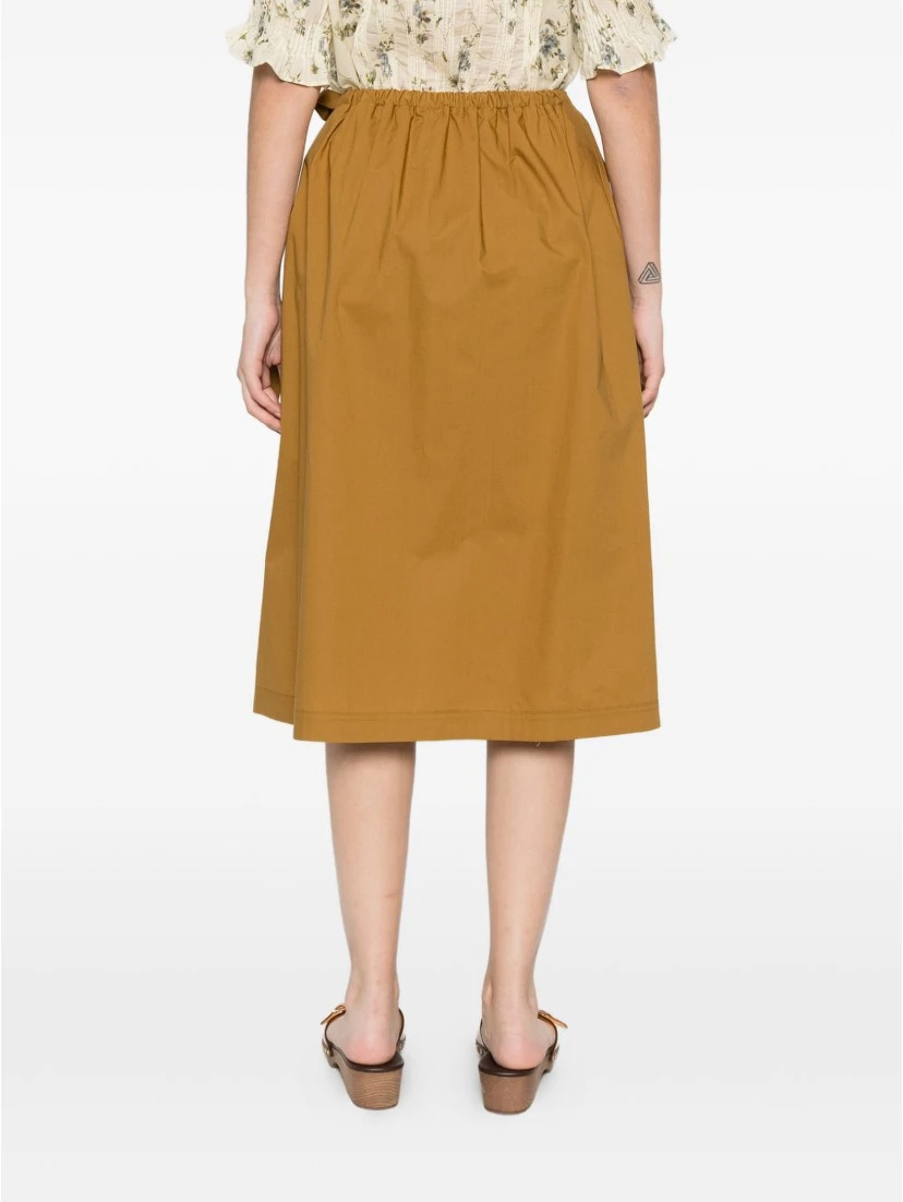 Pinko Skirts Brown