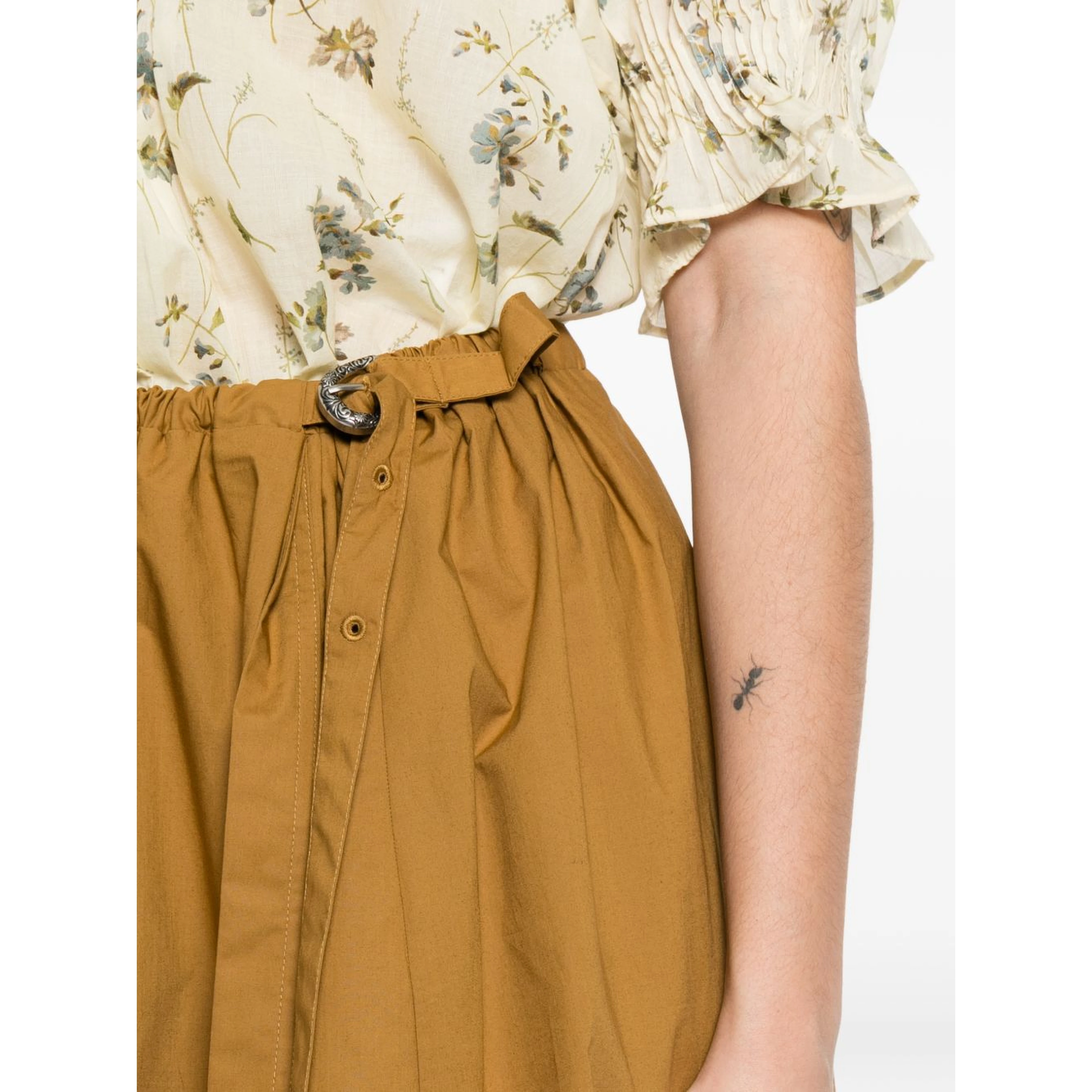 Pinko Skirts Brown