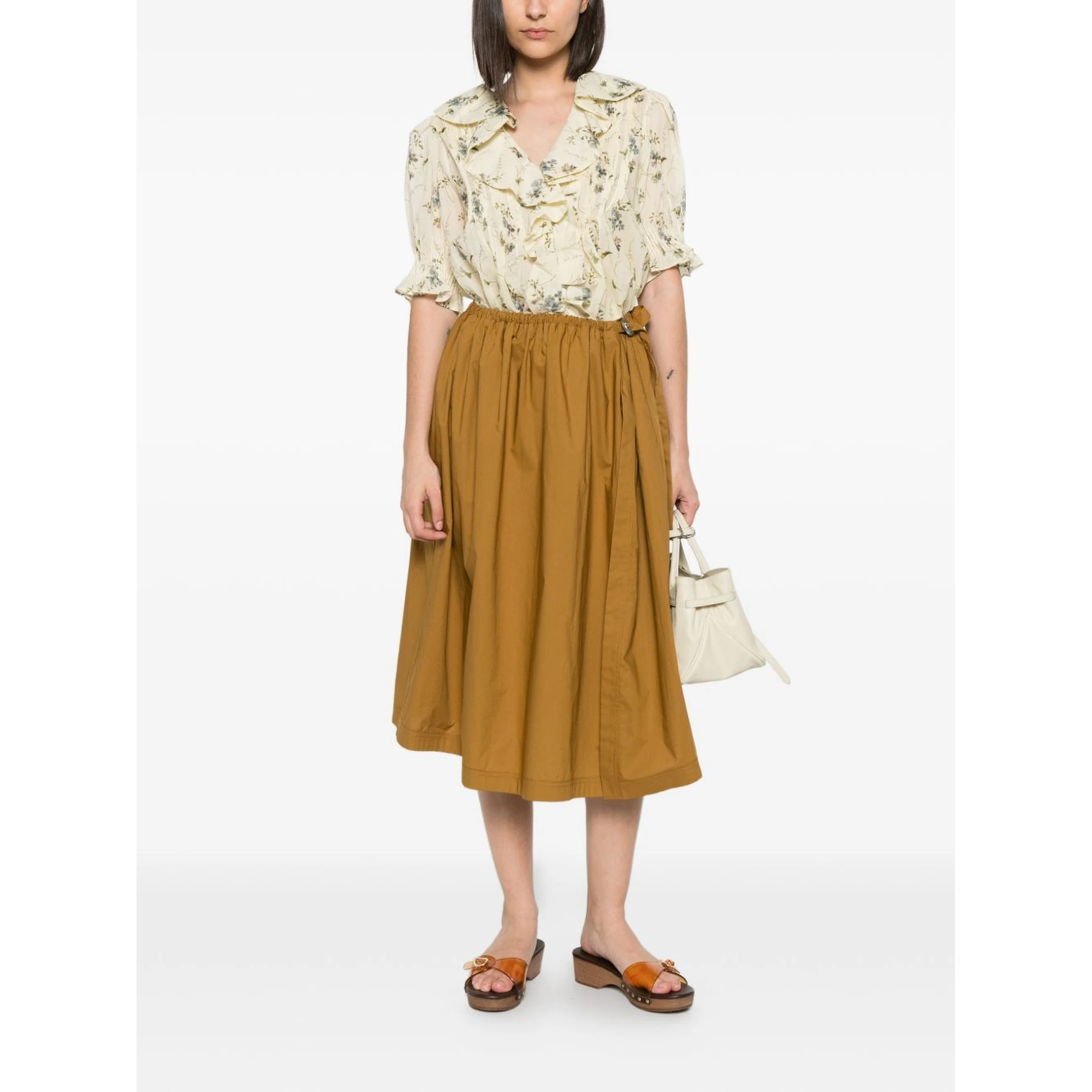 Pinko Skirts Brown