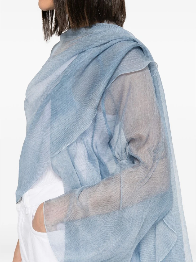Ermanno Scervino Coats Light Blue