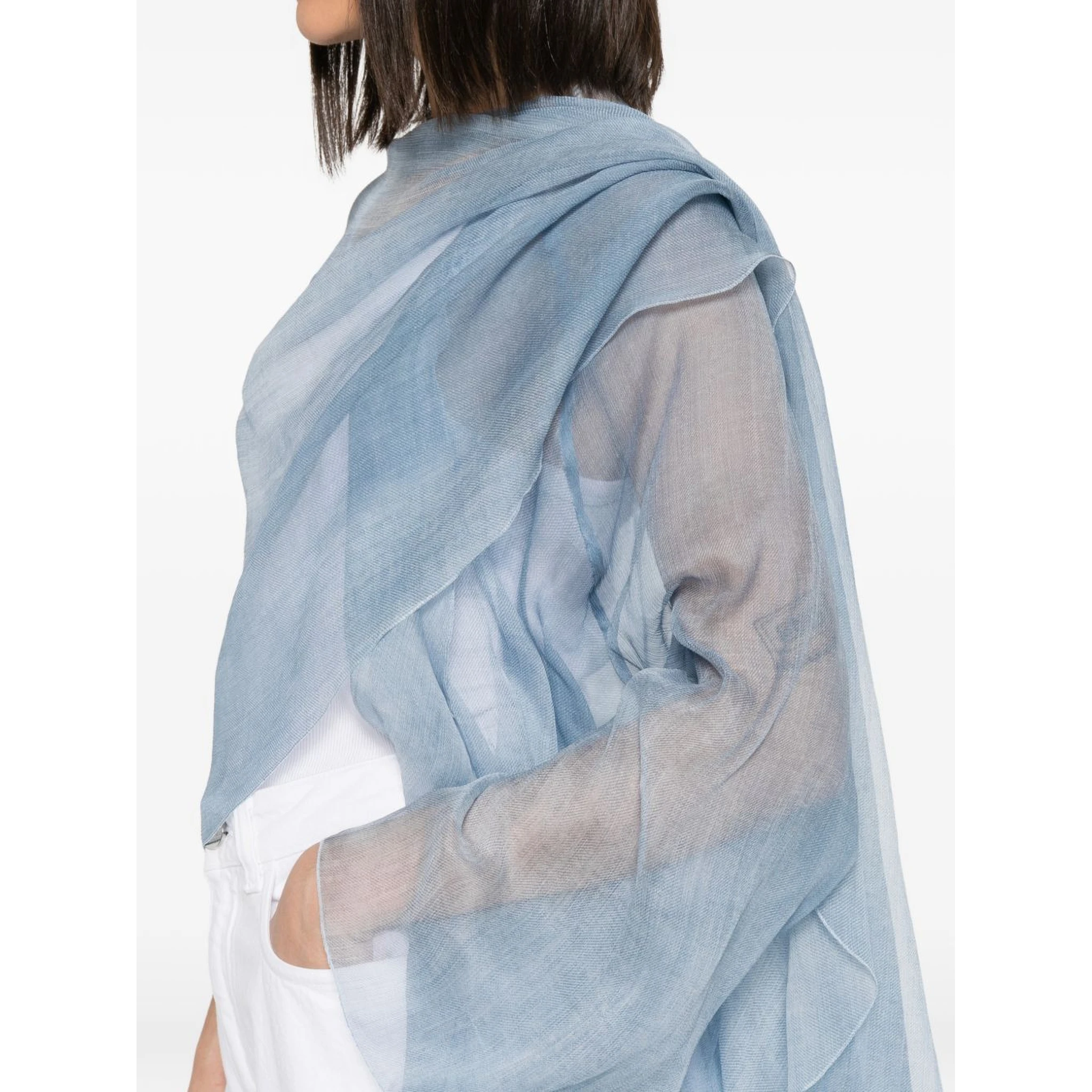 Ermanno Scervino Coats Light Blue