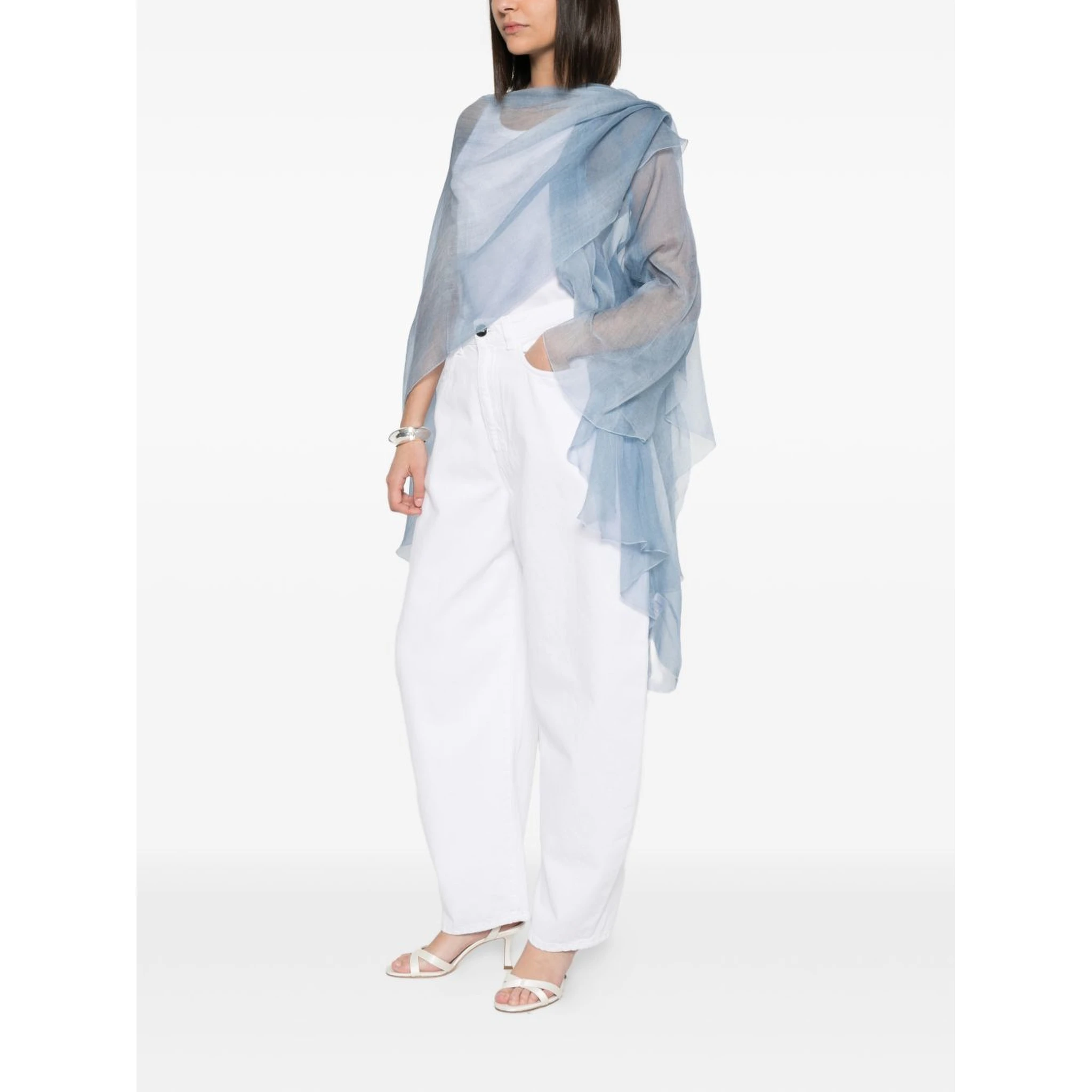 Ermanno Scervino Coats Light Blue
