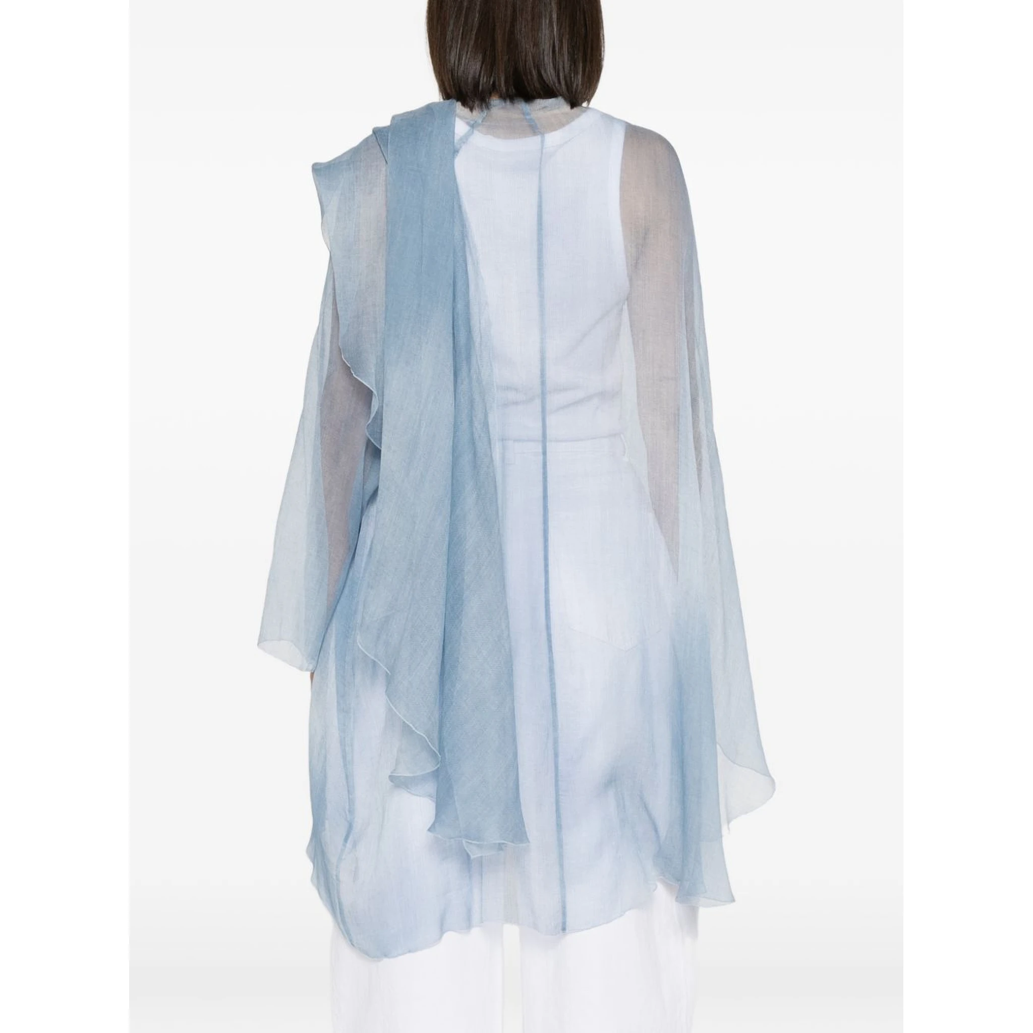 Ermanno Scervino Coats Light Blue