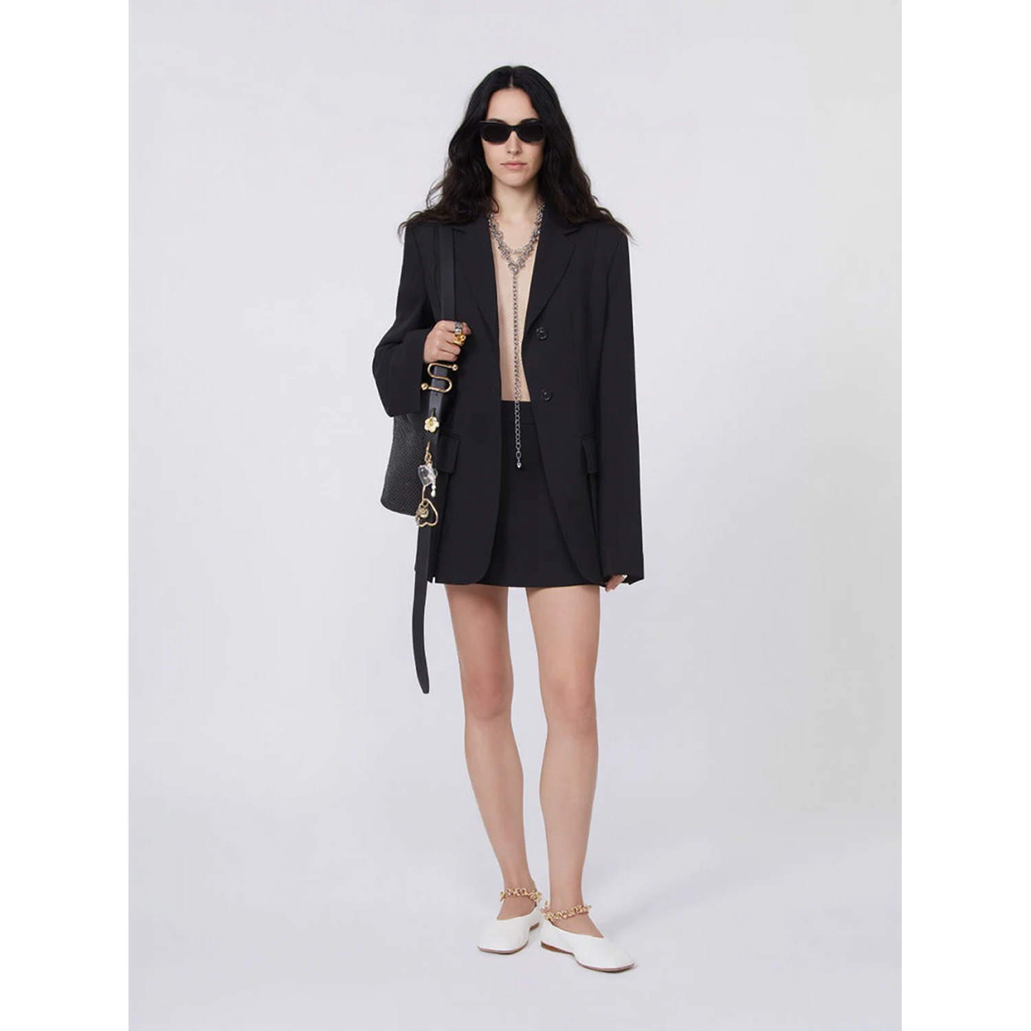 SPORTMAX SPXDOMINO shorts