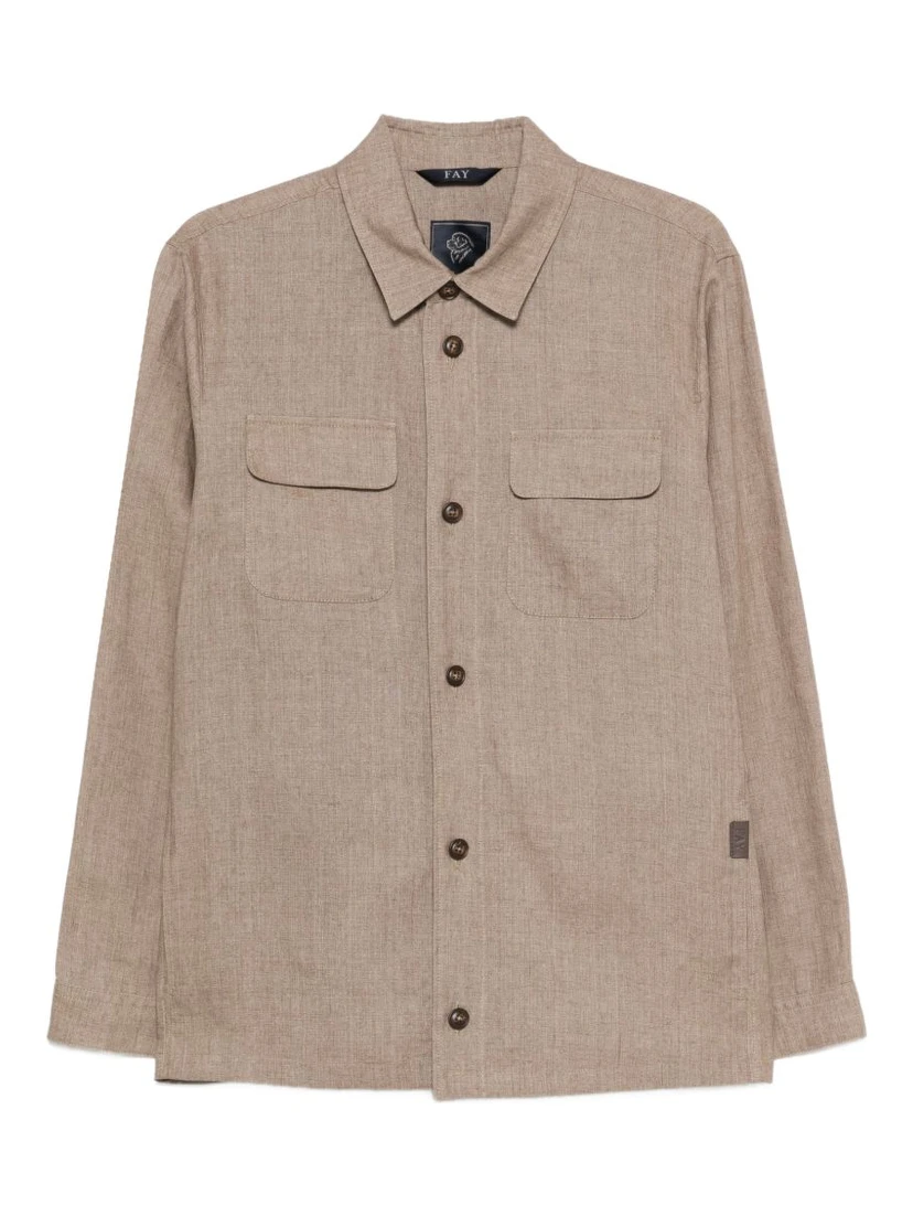 Fay Shirts Beige