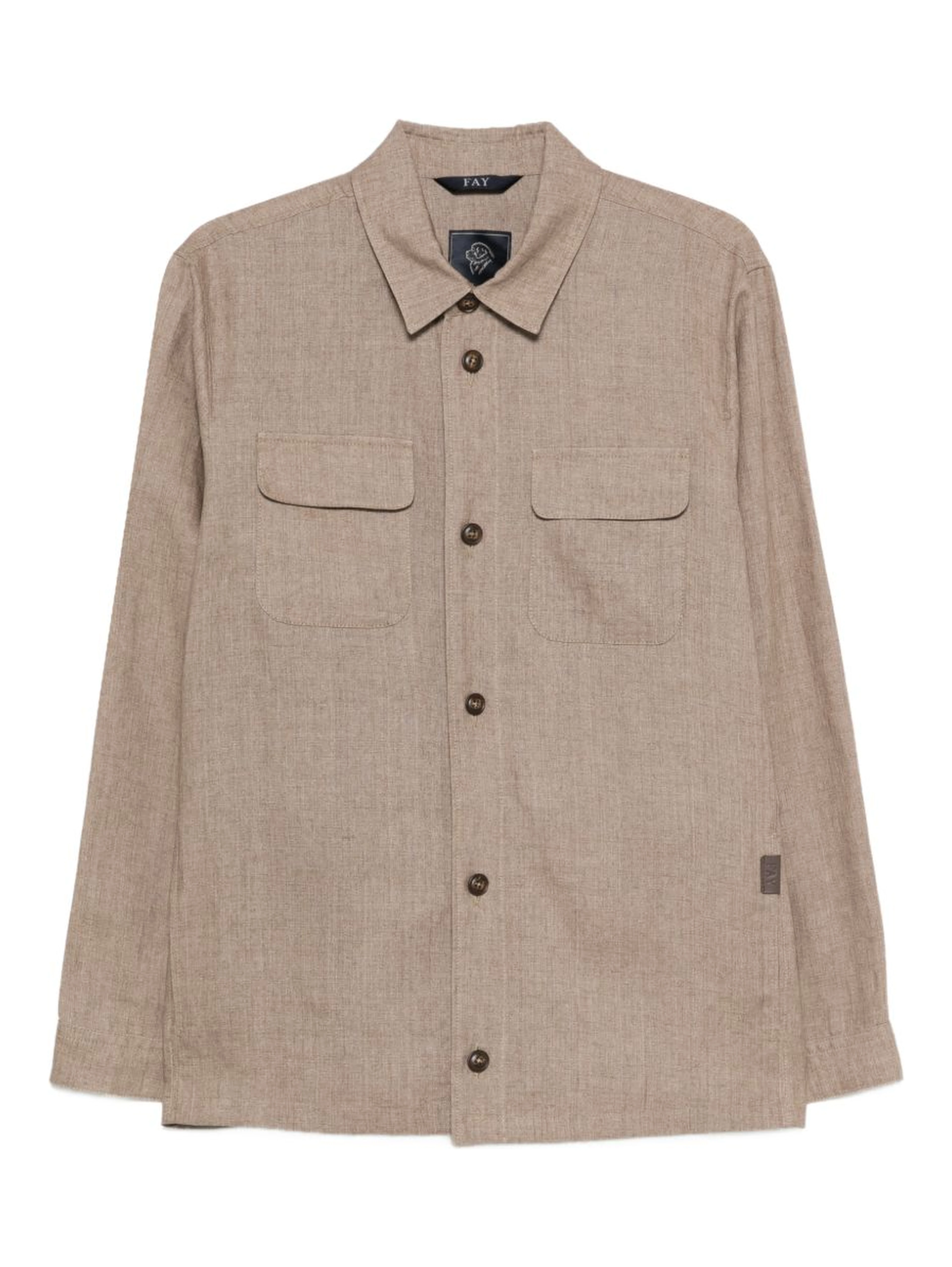 Fay Shirts Beige