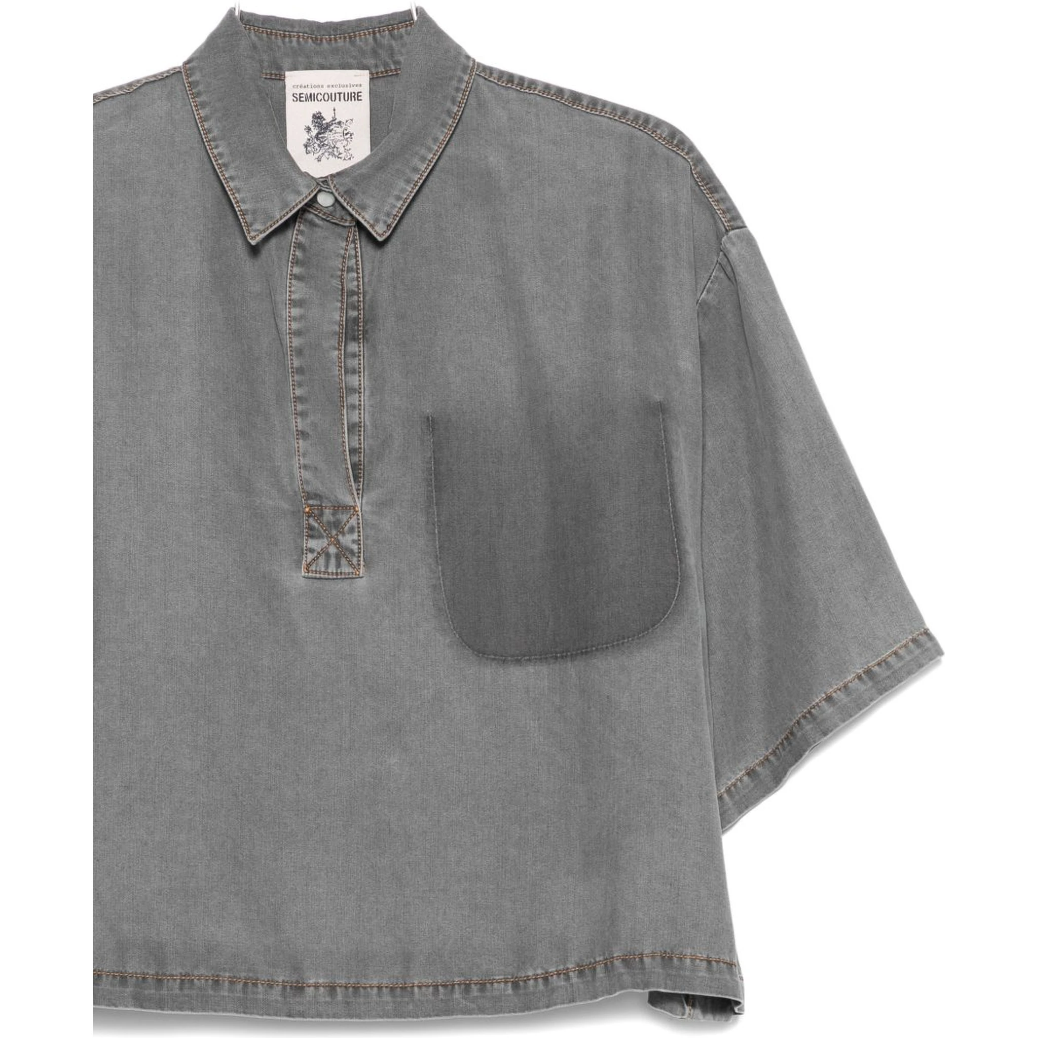 Semicouture Shirts Grey