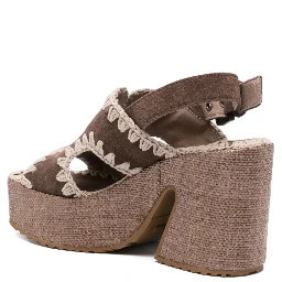 Mou Sandals Brown