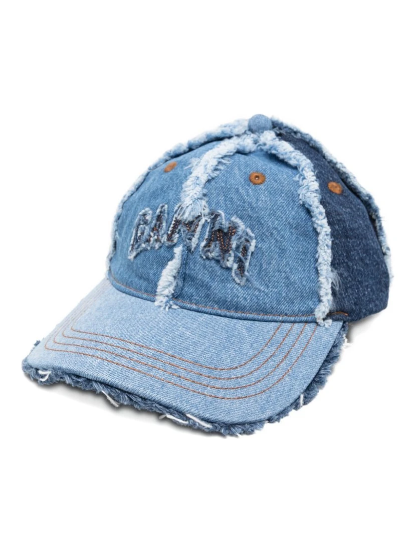 GANNI Hats Blue