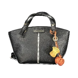 Black Polyurethane Womens Bag