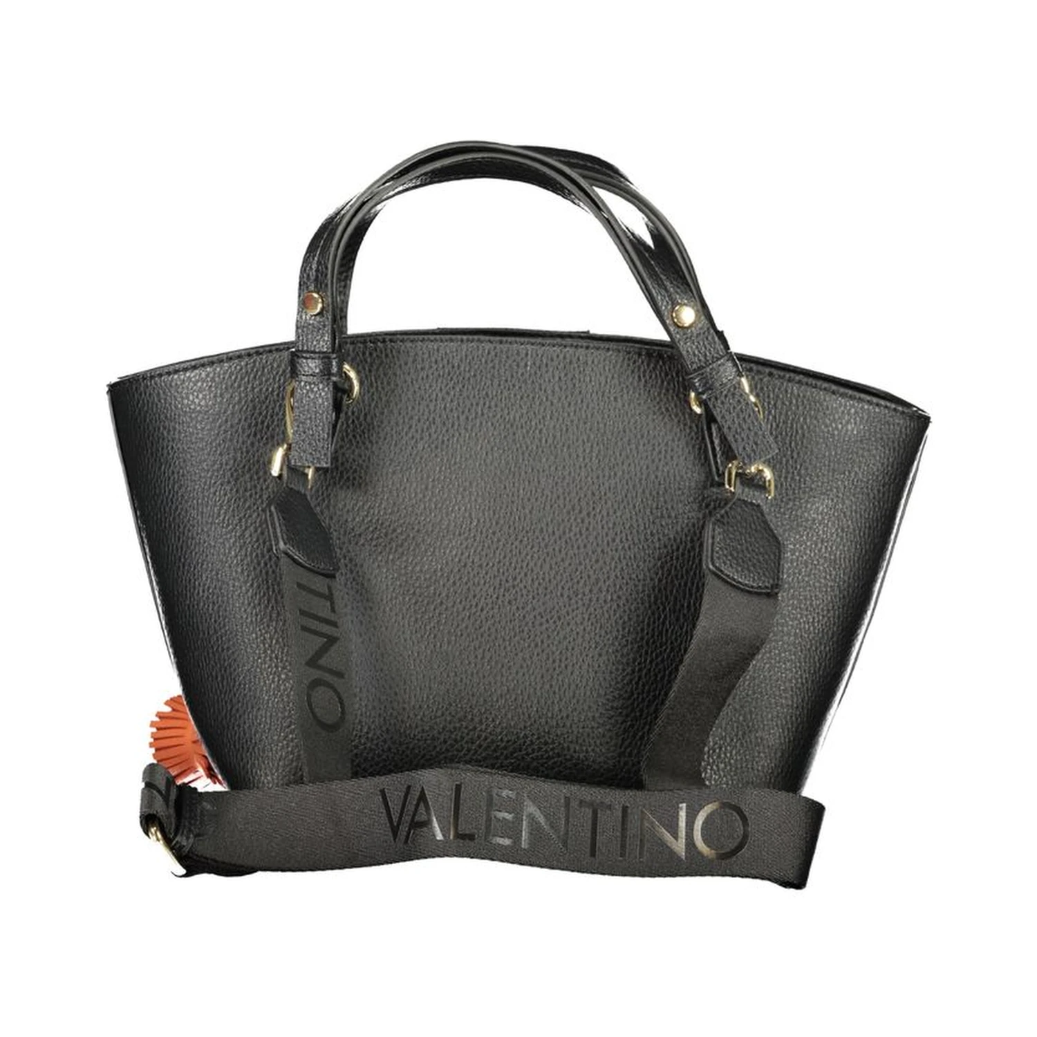 Black Polyurethane Womens Bag