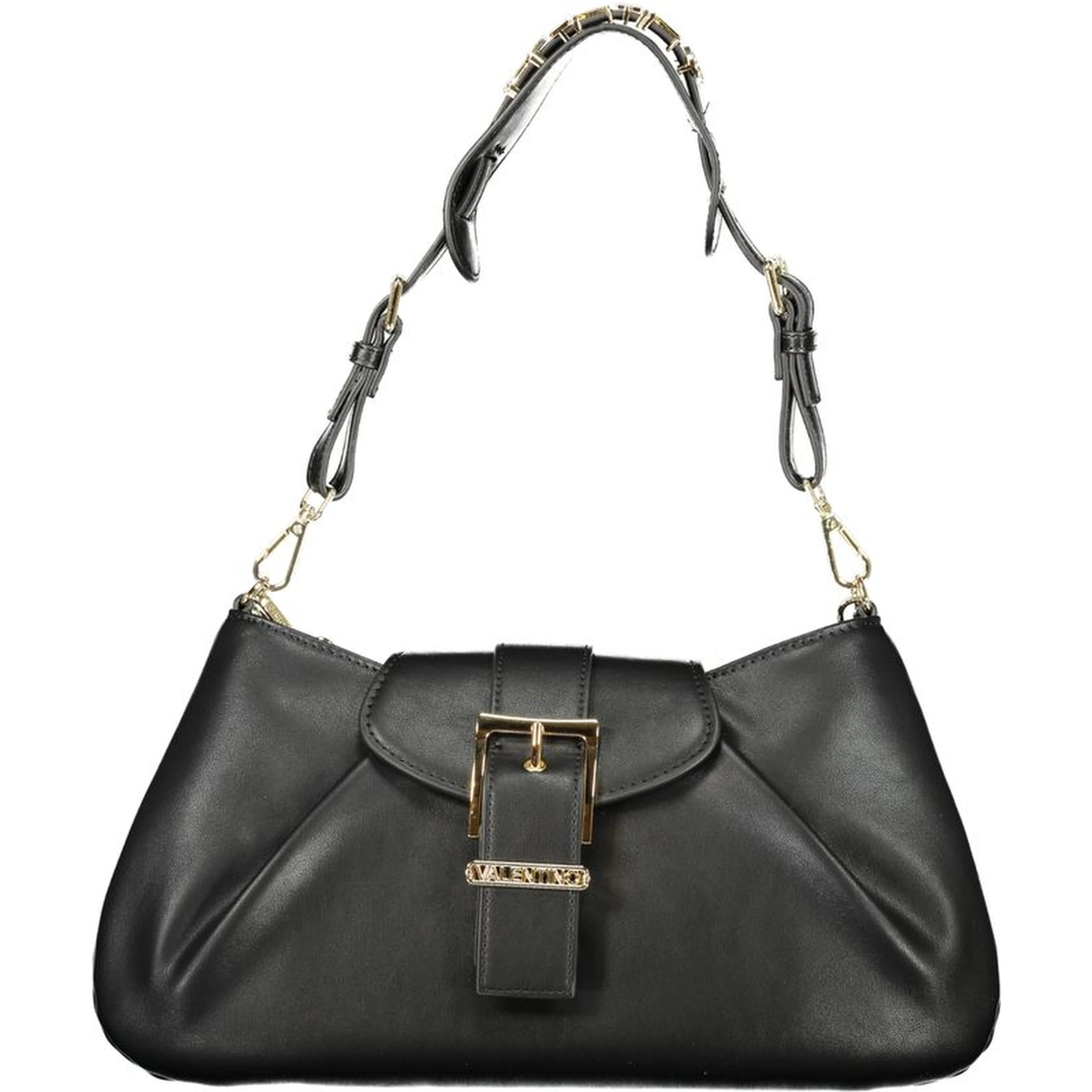 Black Polyurethane Women's Bag