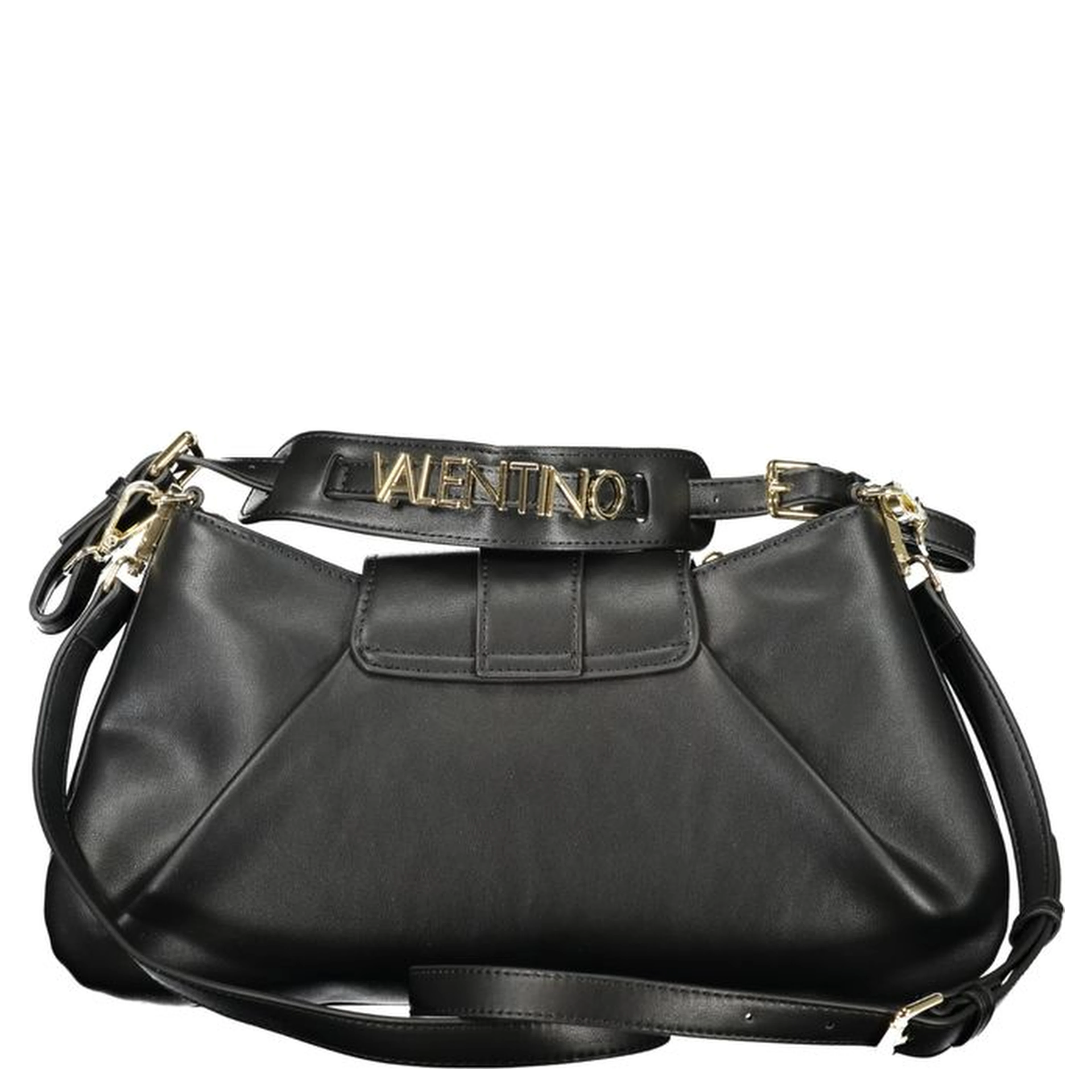 Black Polyurethane Women's Bag