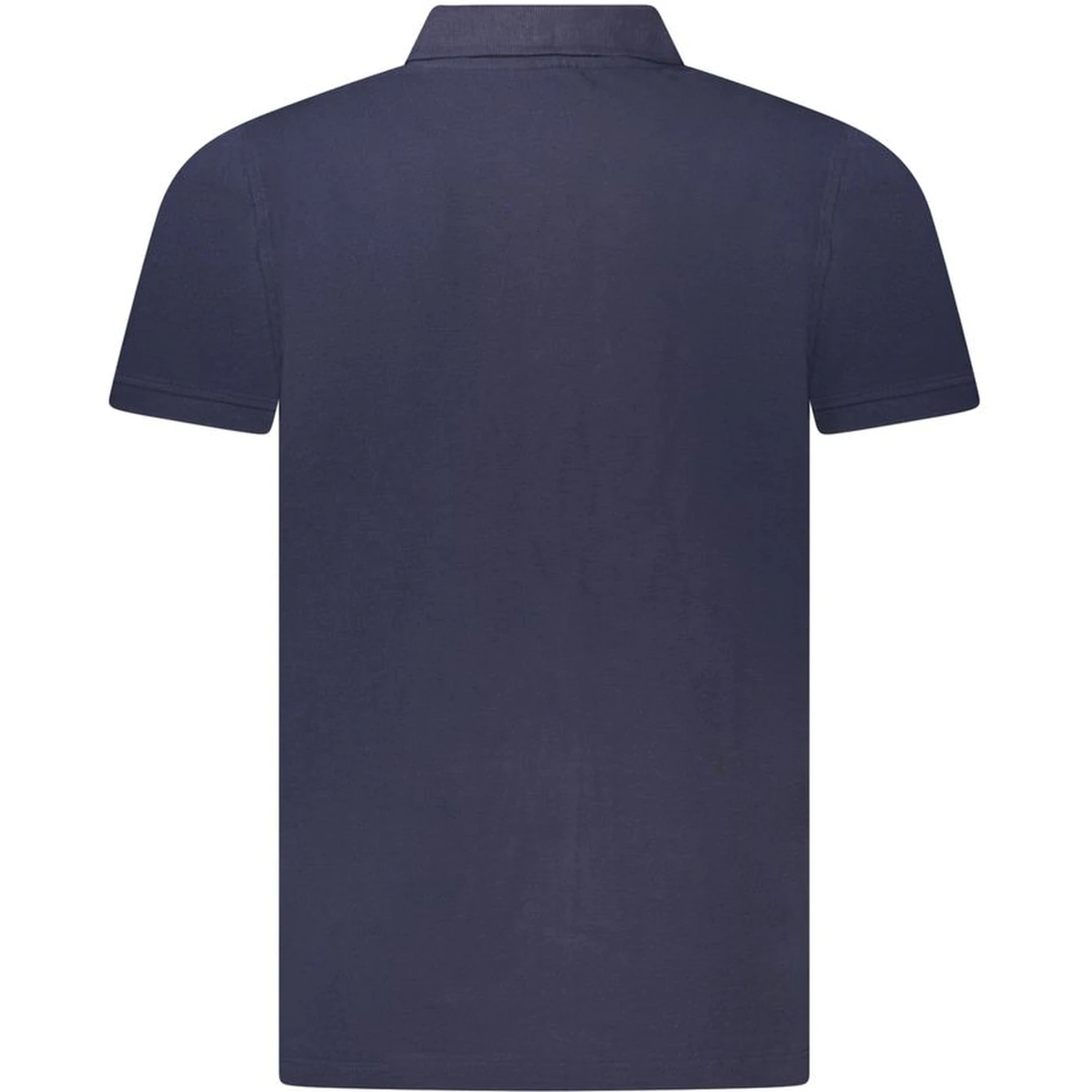 Blue Cotton Men's Polo