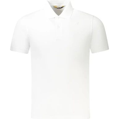 White Cotton Men's Polo Shirt