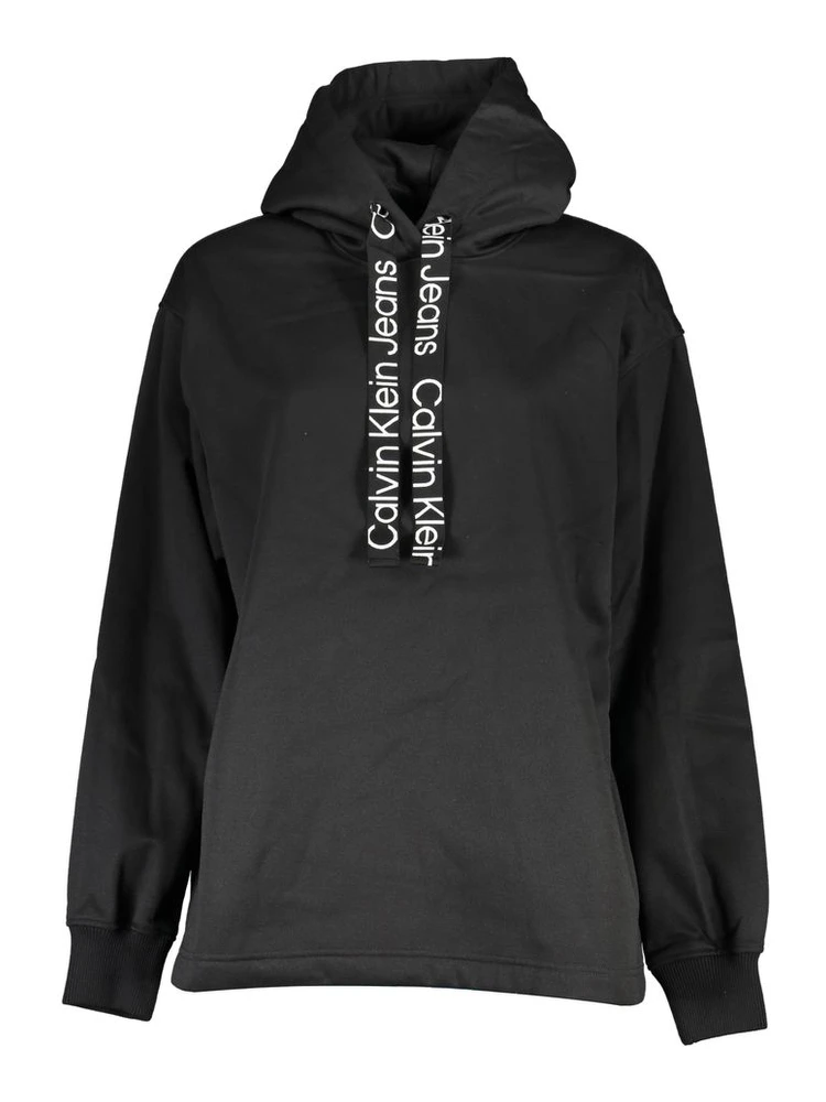 Black Polyester Women Sweater