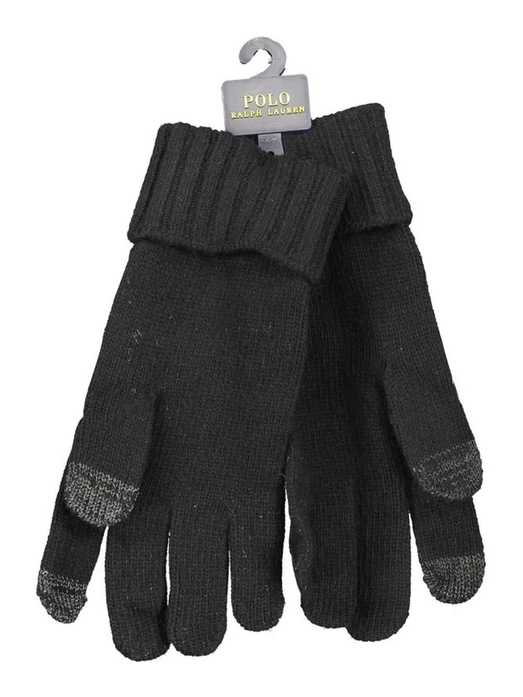 Black Wool Men's Glove alternative