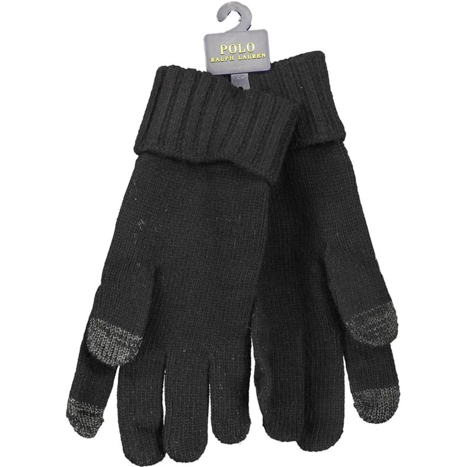 Black Wool Men's Glove
