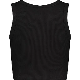 Black Viscose Women's Tank