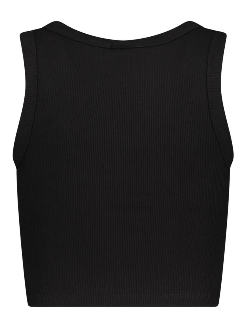 Black Viscose Women's Tank