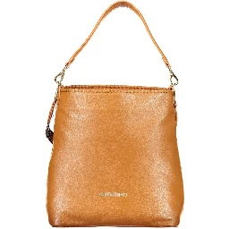 Brown Polyurethane Women's Bag and Accessory