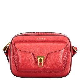 Red Leather Women Bag