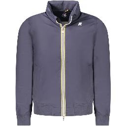 Blue Nylon Mens Jacket