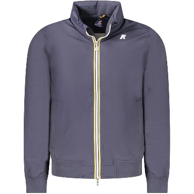 Blue Nylon Mens Jacket