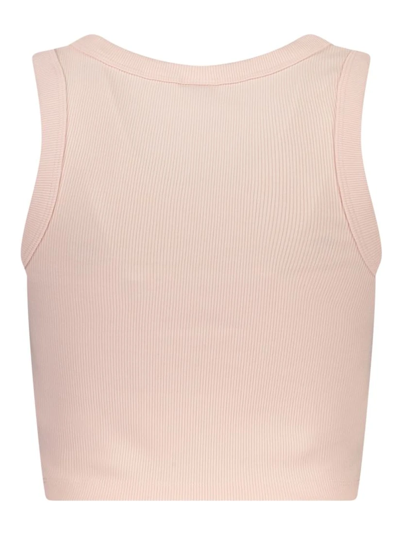 Pink Viscose Women's Tank