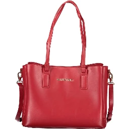 Rosso Polyurethane Women Bag