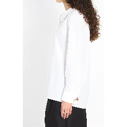 Embellished cotton shirt