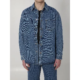 Anagram denim overshirt