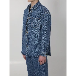 Anagram denim overshirt