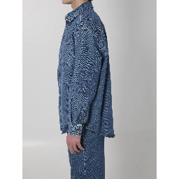 Anagram denim overshirt