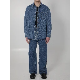 Anagram denim overshirt