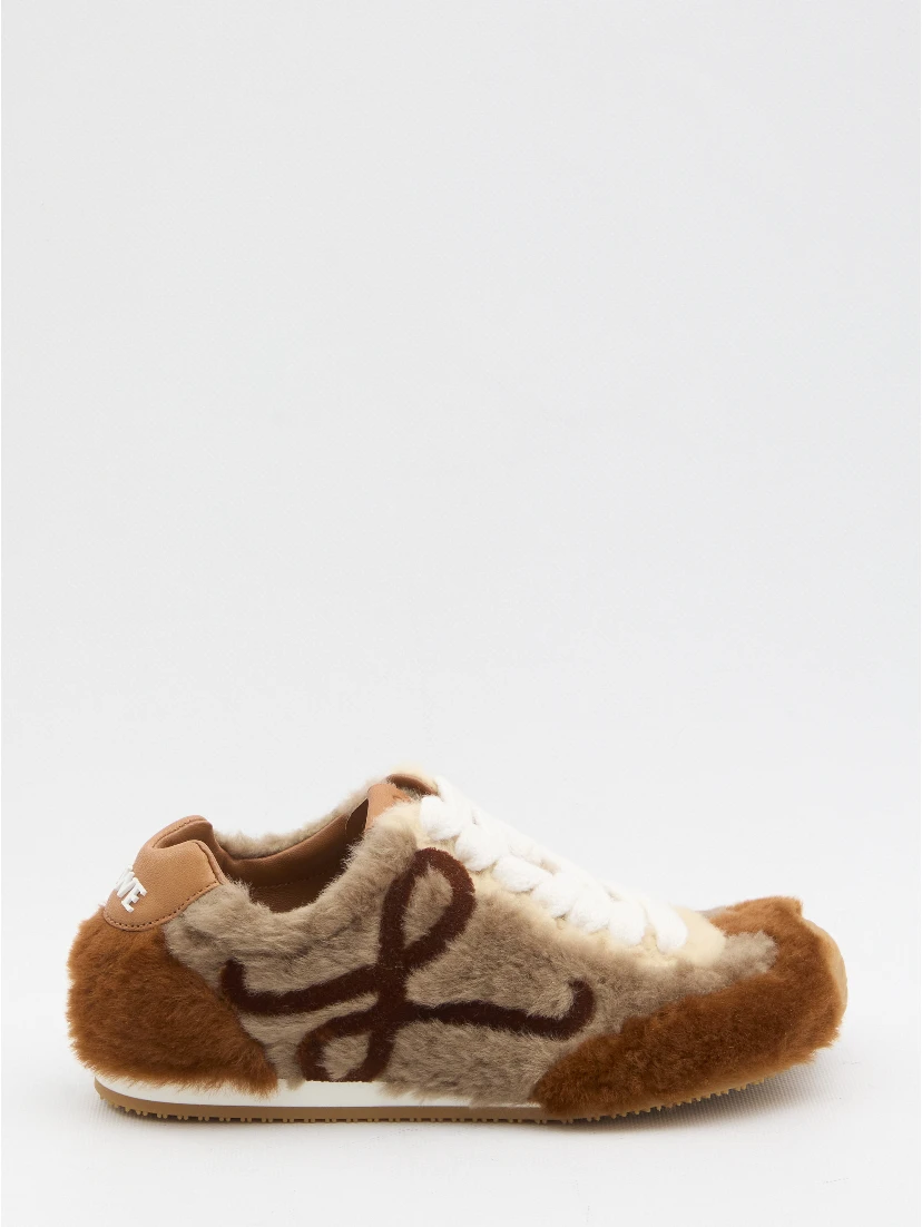Ballet Runner 2.0 sneakers in shearling