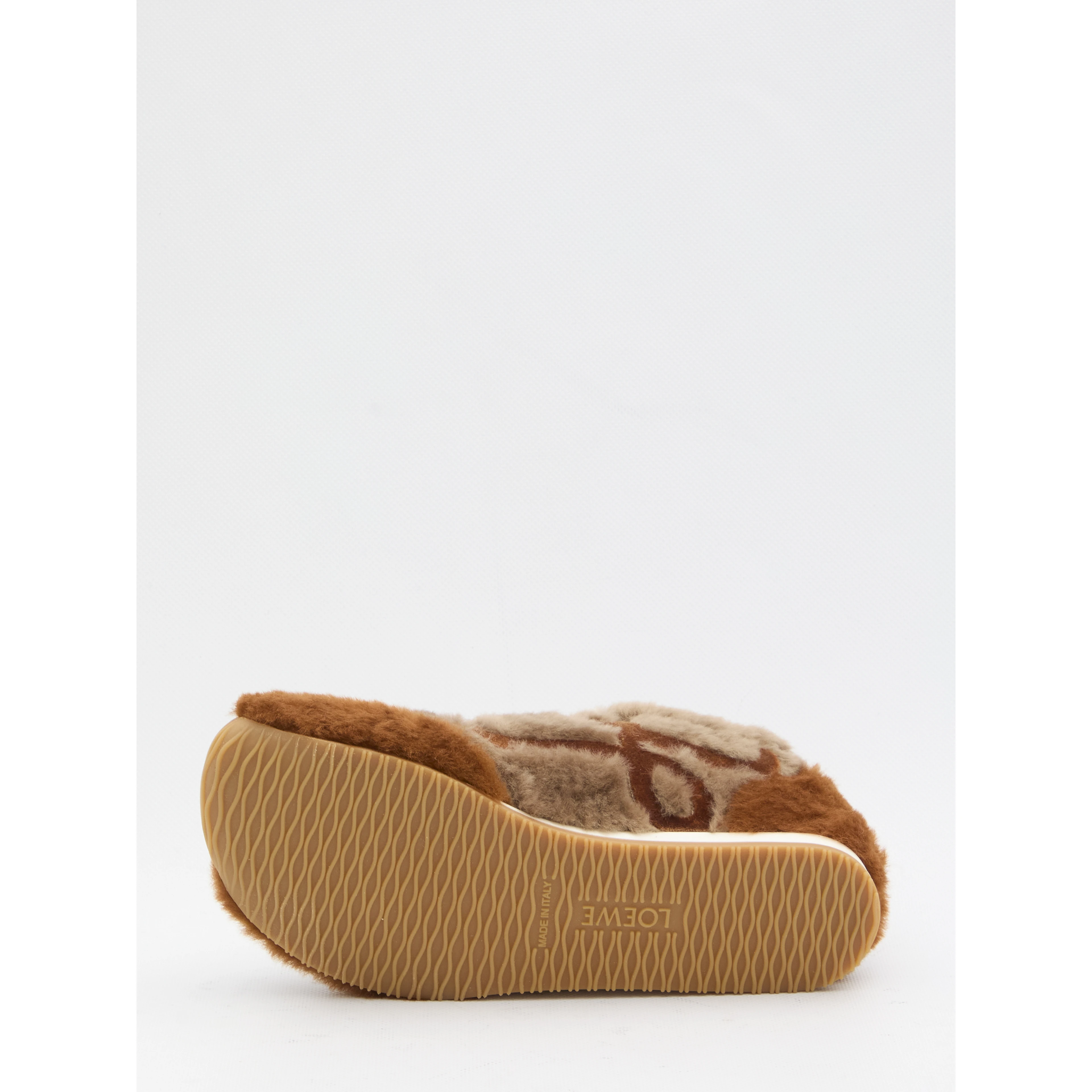 Ballet Runner 2.0 sneakers in shearling