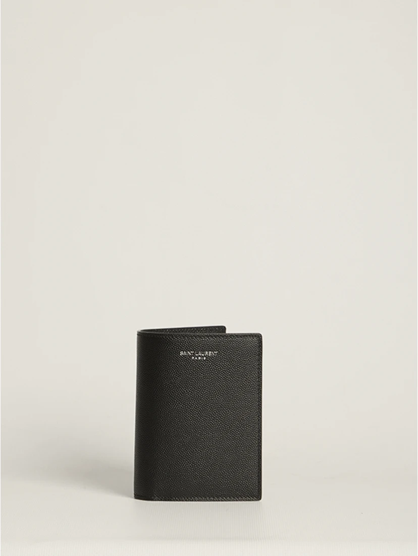 Leather compact wallet