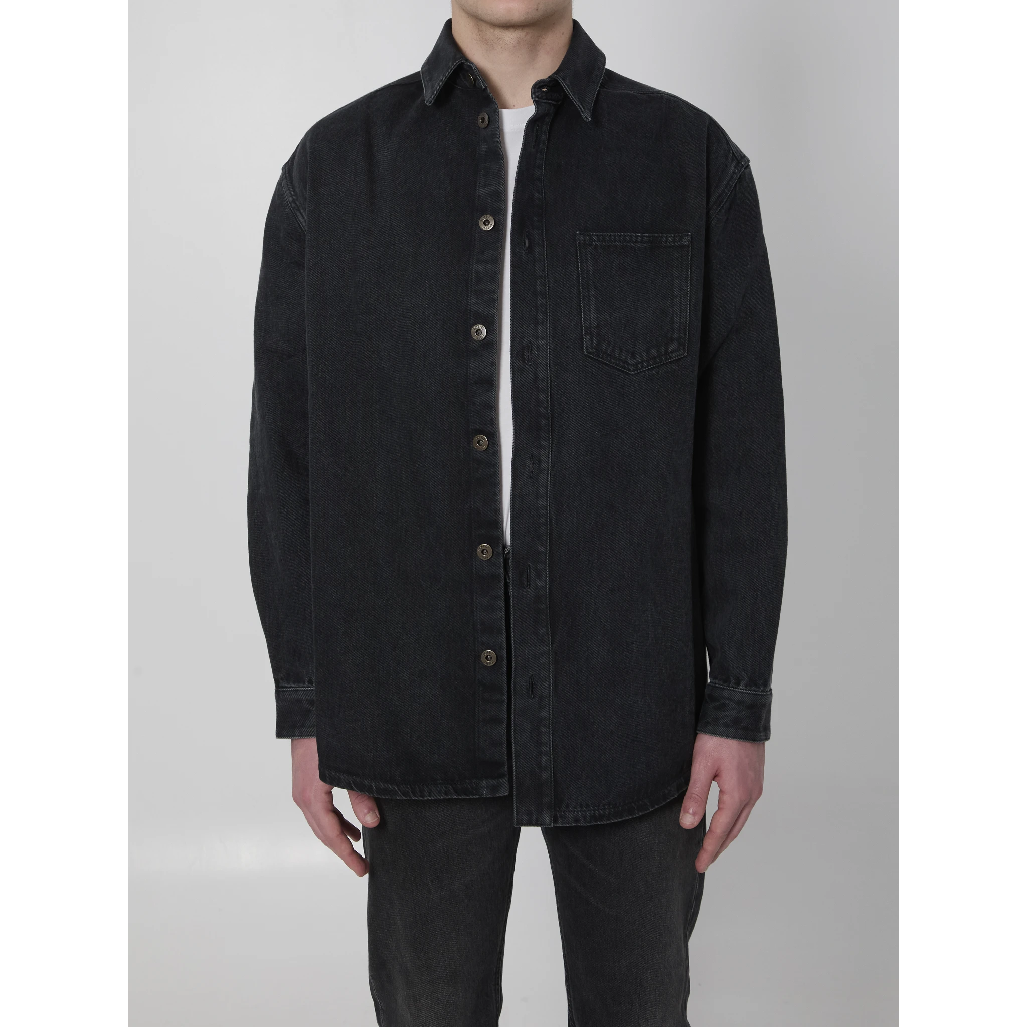Anagram denim overshirt