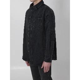 Anagram denim overshirt