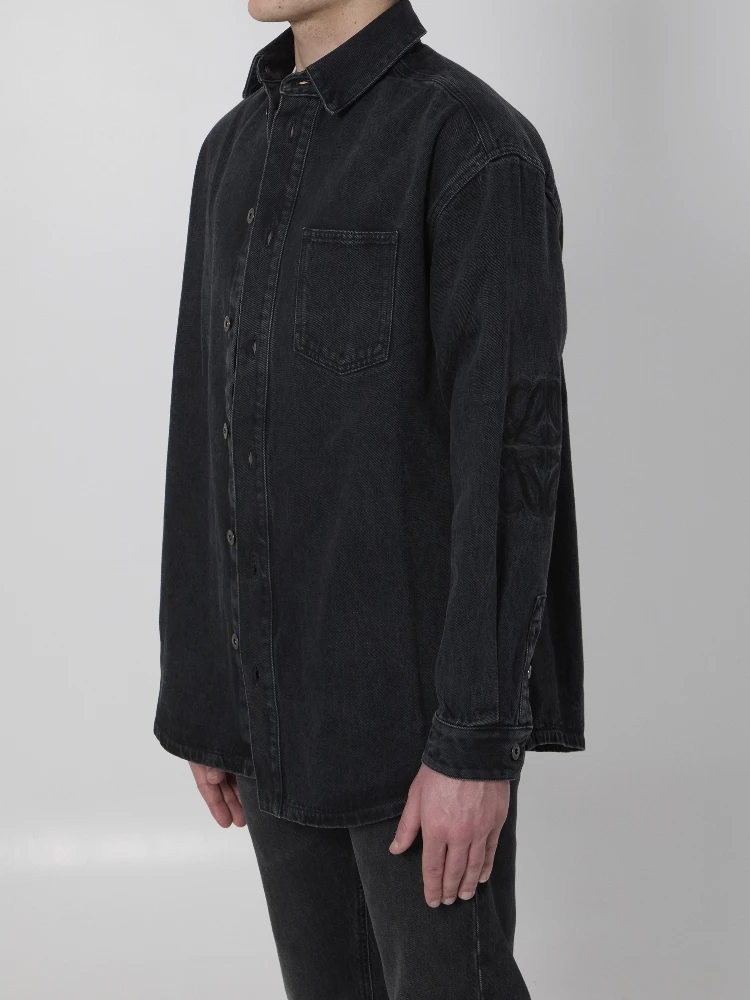 Anagram denim overshirt alternative