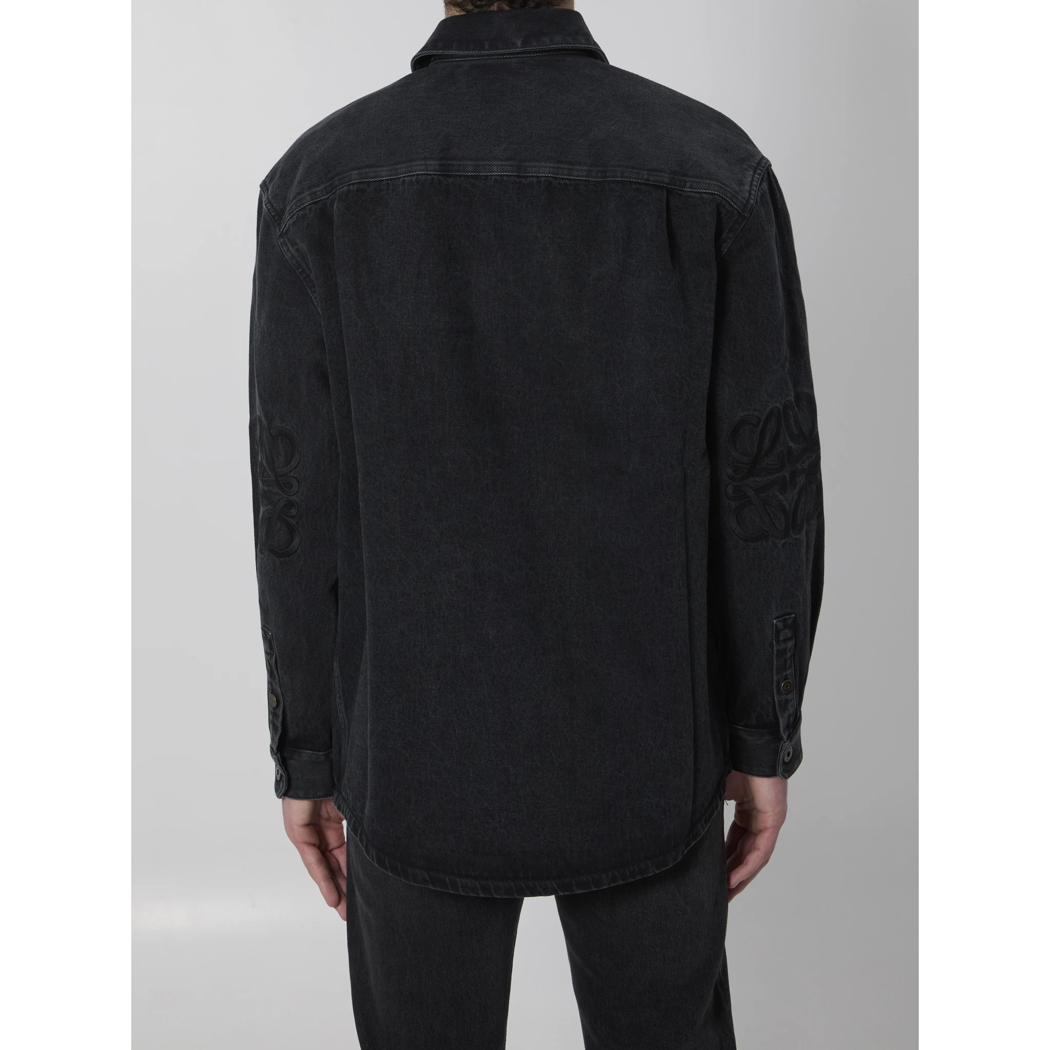 Anagram denim overshirt
