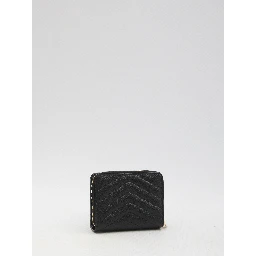 Cassandre matelassé compact wallet