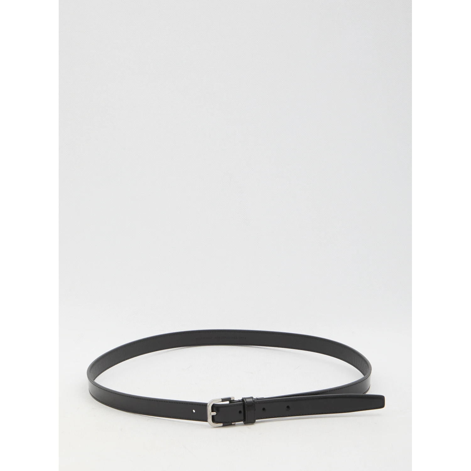 Belt with resin insert
