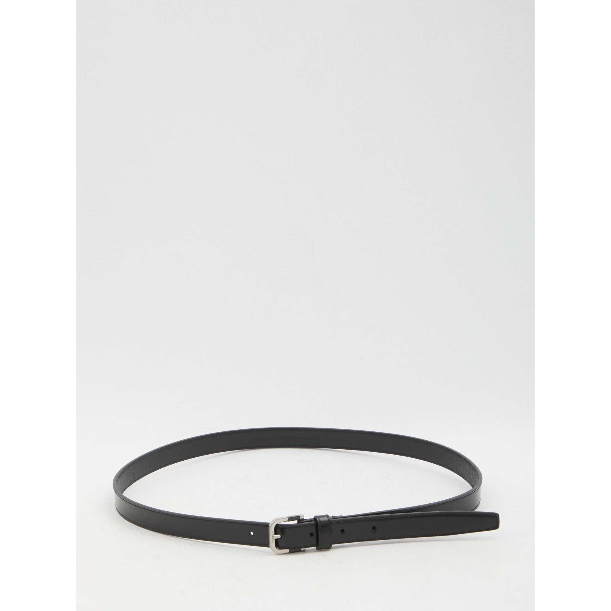 Belt with resin insert