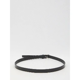 Belt with resin insert