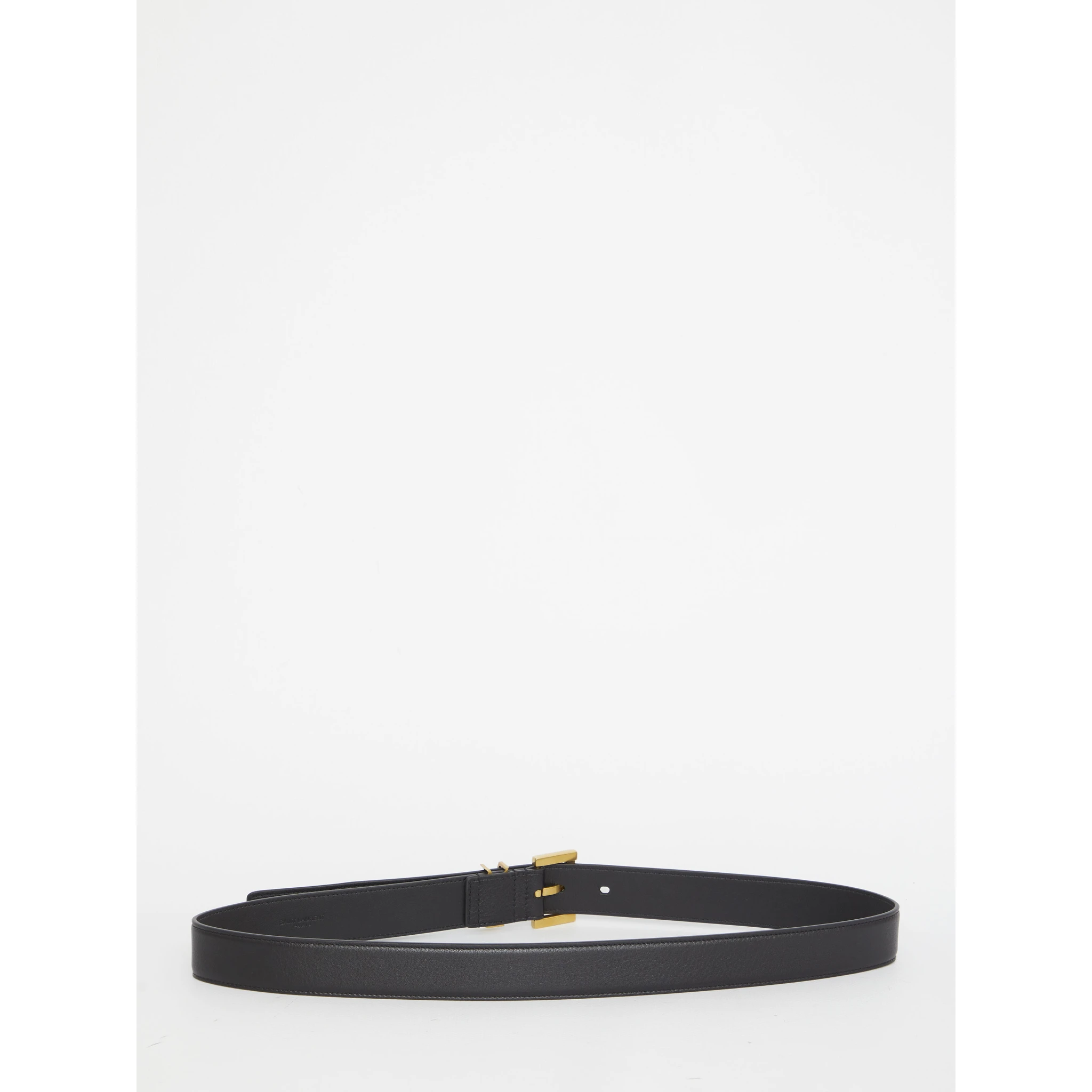 Monogram thin belt